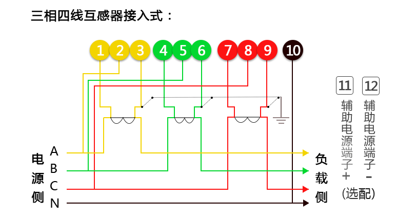 威勝智能電表接線圖